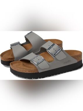 NWT Birkenstock Arizona Platform Sandal - Vegan